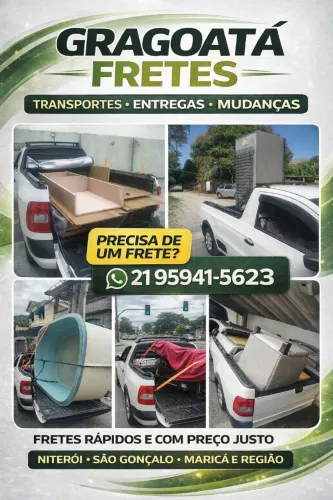 Fretes e pequenas mudanças 