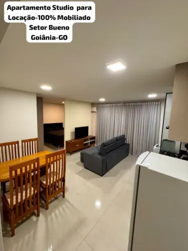 Apartamento Studio 100% Mobiliado- Setor Bueno- Goiânia-GO