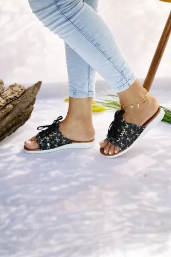 Sandália rasteira feminina 