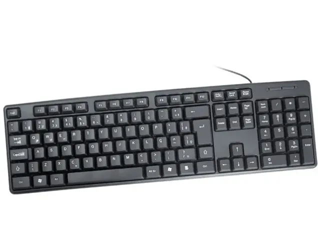 Teclado K-mex Kb-3728u Preto Abnt2 *ENTREGA GRÁTIS*