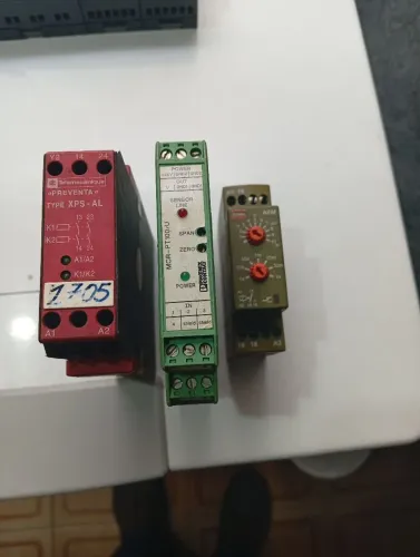Relé de proteção telemecanique Preventa XPSAL  Phoenix contact McR PT100 Relé de tempo coe