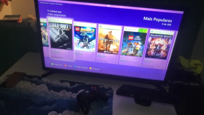 Xbox 360 desbloqueado + Tv smart Samsung