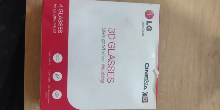 Óculos LG Cinema 3D - Kit com 4 unidades - Originais e Novos