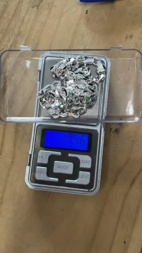 Corrente Prata 925 8MM - 30 Gramas - Não Descasca Nem Perde Cor ou Brilho - Prata de Lei