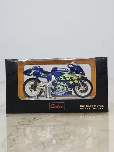 Miniatura Moto Suzuki Rgv-r #1 Kenny Roberts Jr 1/18 - Saico