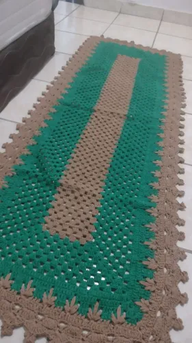 Passadeira de crochê 