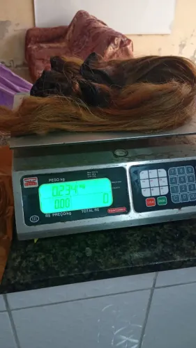 Cabelo humano 234g puro luxo