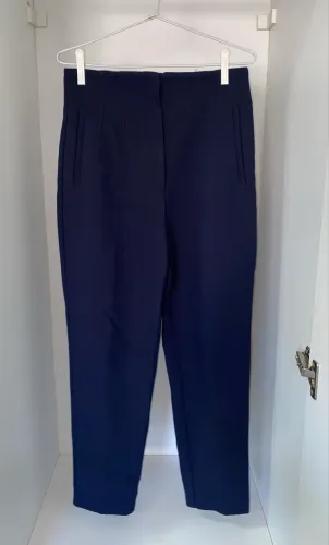 Calça Social ZARA ORIGINAL Azul Marinho