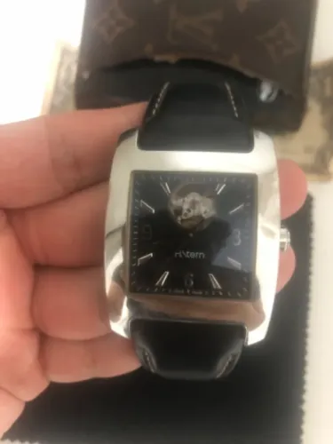 Relógio H.Stern Safira Masculino - Automático (Open Heart) - Suíço