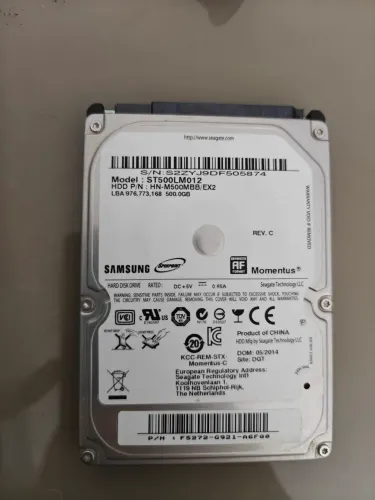 HD Samsung 500gb