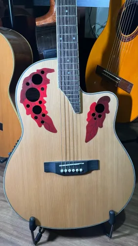 Violão Bottechia Ovation Tampo Maciço Eletroacústico