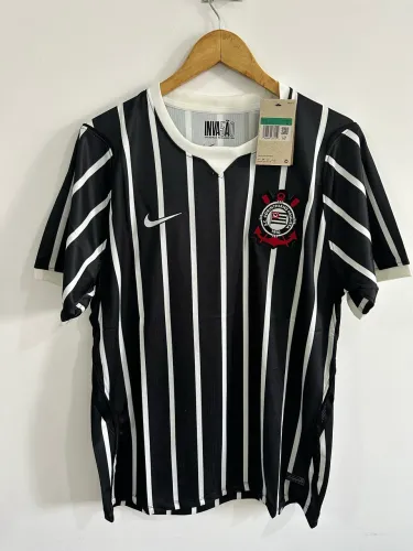 Camiseta Corinthians preta 2026/27 oficial ( todos os tamanhos)