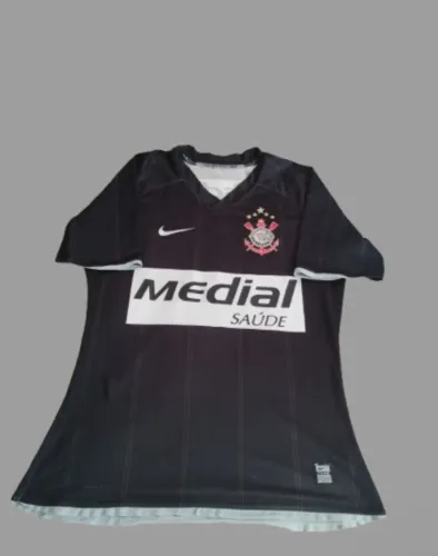 Camisa Corinthians 2008 # 10 Preta