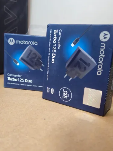 Carregador Motorola Turbo 125W Original USB-C