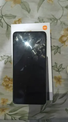 Redmi note 14 com caixa, carregador e capa