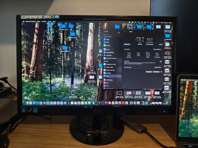 Monitor ultrafino AOC LED Full HD 22 polegadas ( HDMI, VGA, DVI )
