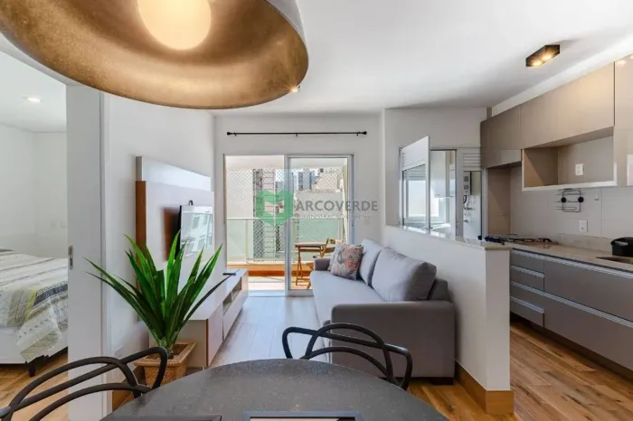 Apartamento com 1 quarto para alugar, 45 m² por R$ 5.580/mês - Bela Vista - São Paulo/SP