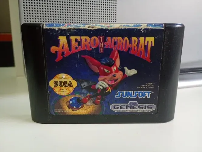 Aero The Acro-Bat original SEGA GENESIS/Mega Drive americano