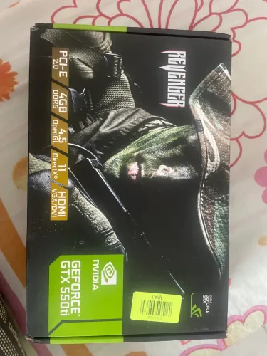 GTX 550 TI ? Usada Apenas Uma Vez ?