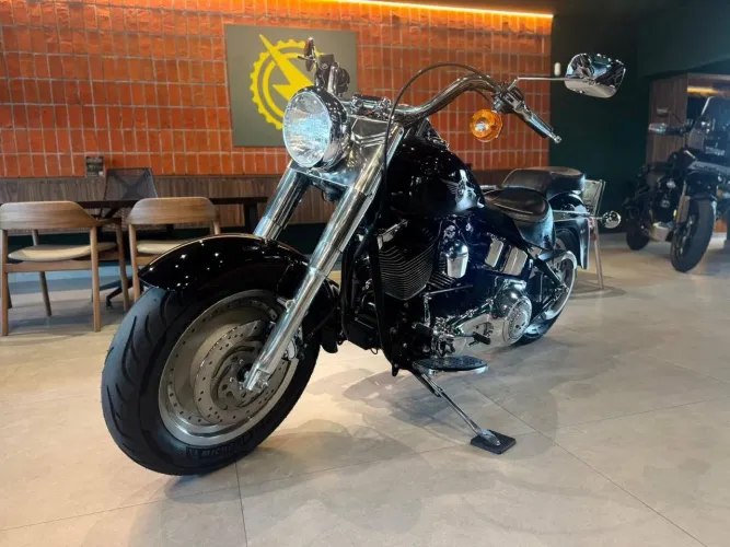 FAT BOY FLSTF PRETA 2000/2000