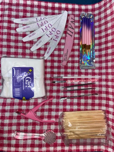 Kit Ferramentas Nail Designer ? Pincéis + Acessórios