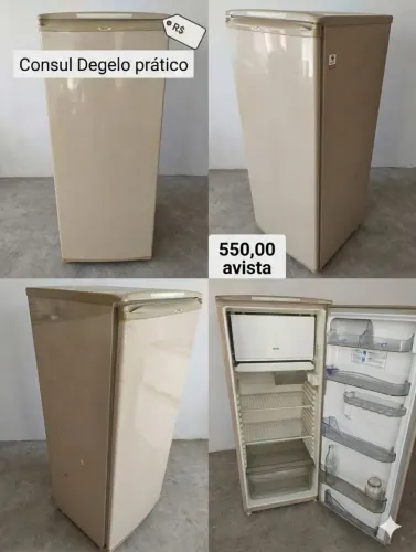 Geladeira Consul DEGELO PRÁTICO funcionando perfeitamente