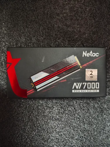 SSD 2TB NVMe M.2 Netac NV7000 PCIe 4.0 Gen4 Heatsink