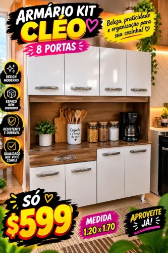 Armário de parede novo ? entrega grátis