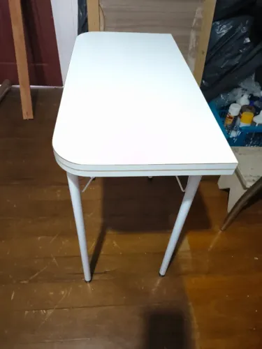 Mesa Dobravel 02 lugares( branca) * Com duas cadeiras