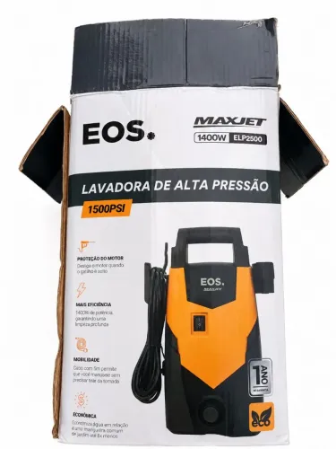 LAVADORA DE ALTA PRESSÃO EOS MAXJET 1500PSL - 1400W