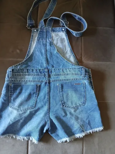 Jardineira Jeans 