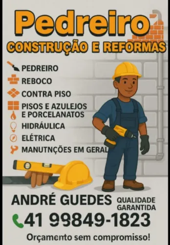 Pedreiro profissional 