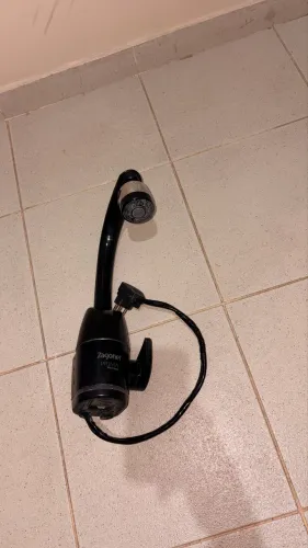 Torneira Elétrica Prima Touch Zagonel Preta Cor Preto