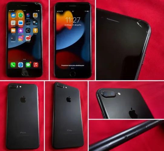 iPhone 7 Plus 32GB Preto | Bateria 100% | Desbloqueado