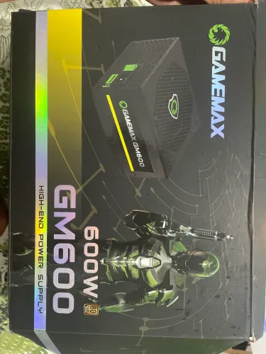fonte GameMax GM600 600W 80 Plus Bronze