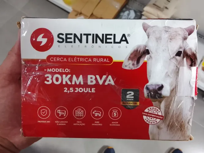 Cerca elétrica para animais 