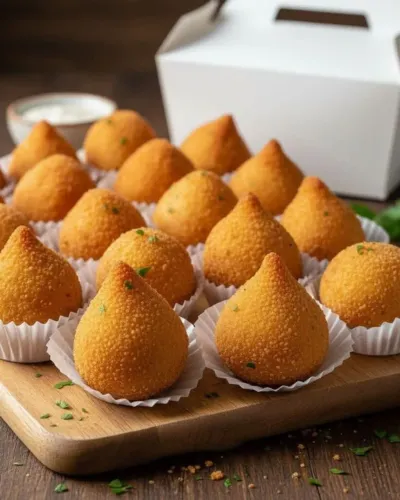 Coxinha (frita ou congelada) aceito revenda