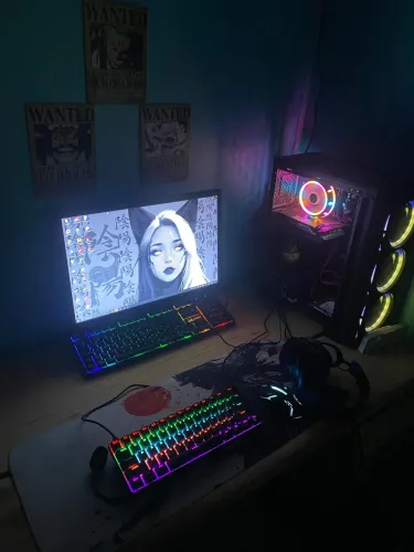 Pc Gamer completo com todos os periféricos, troco em iPhone, celular da linha s23/24ultra
