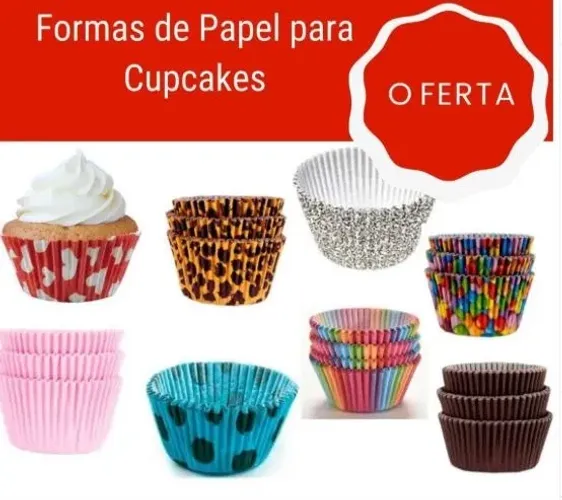 Formas de Papel para Cupcakes