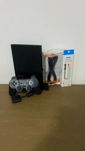 PlayStation 2 seminovo com leitor bom