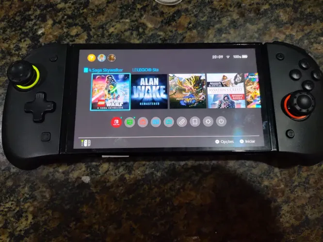 Nintendo switch OLED (não é desbloqueado)