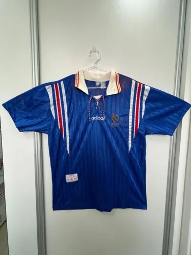 Camisa França Euro 1996 Adidas (G)