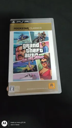 Jogo GTA Vice City Stories PSP japonês 