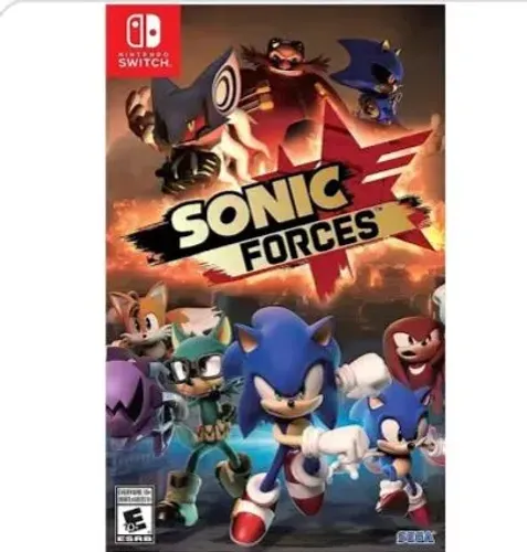 SONIC FORCES ( versão para Nintendo switch) jogo midia física