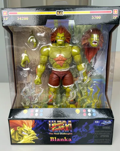 Boneco Blanka Street Fighter Original Jada Toys Action Figure
