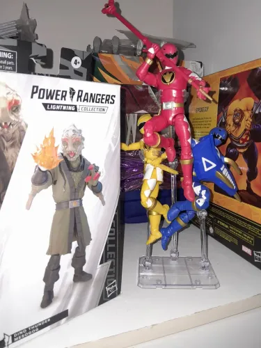 Power Rangers Lighting Collection Dino Trovão + Mesogog