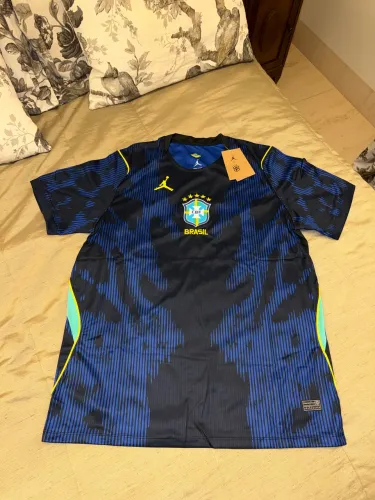 Camiseta Masculina Brasil Jordan 2XL - NOVA