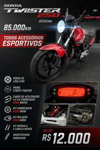 Honda CBX Twister 2008