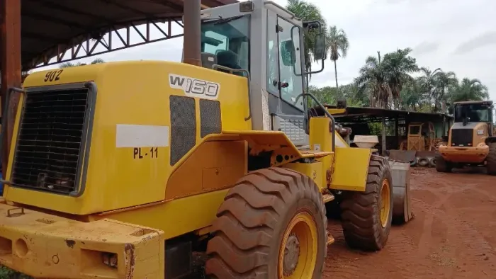 Pa Carregadeira New Holland 2007 W160 Operacional