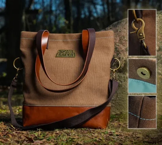 Tomb Raider adventure bolsa tote bag